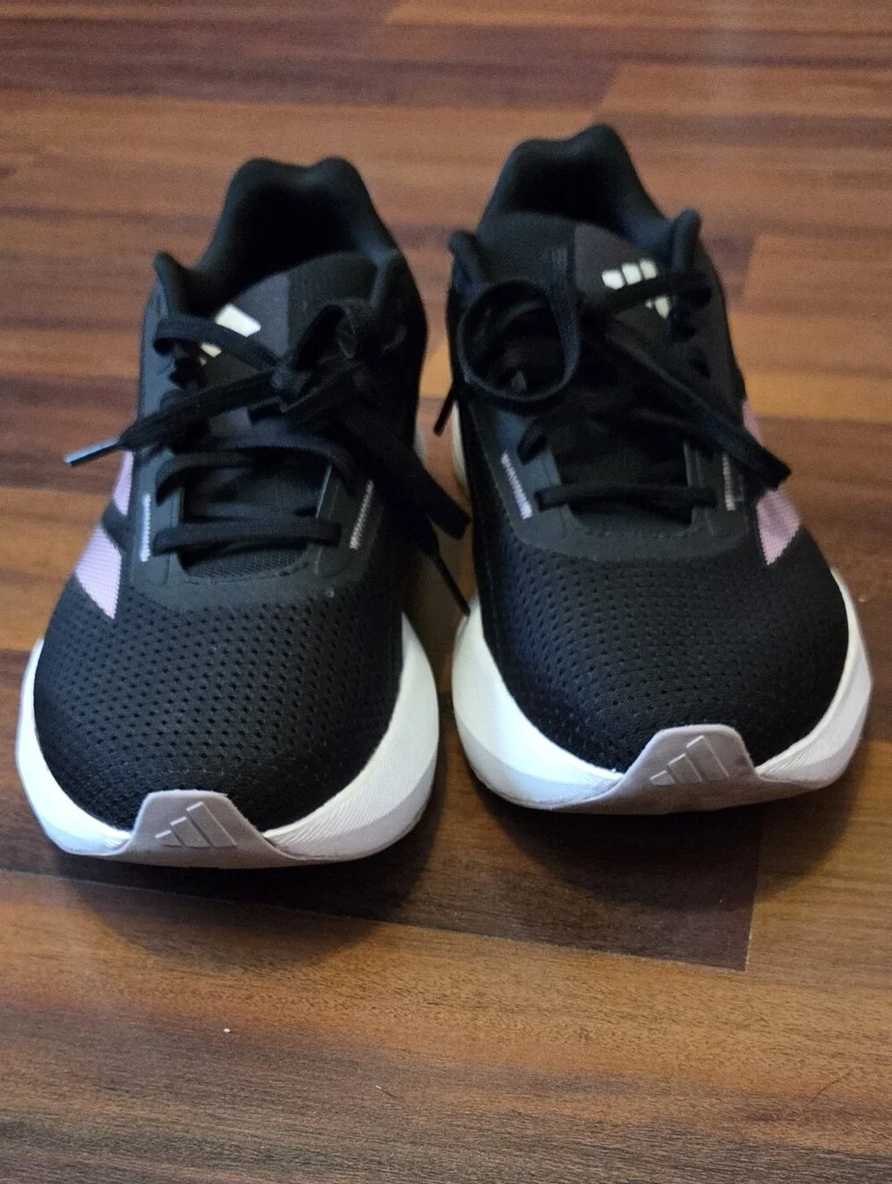 Adidas Women's Black & Pink Running Shoes Size 9.5